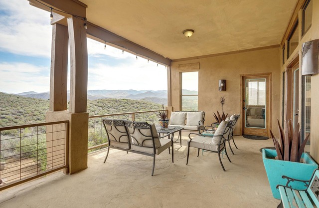 Mountain Views & Grill Space: Adobe Arizona Home