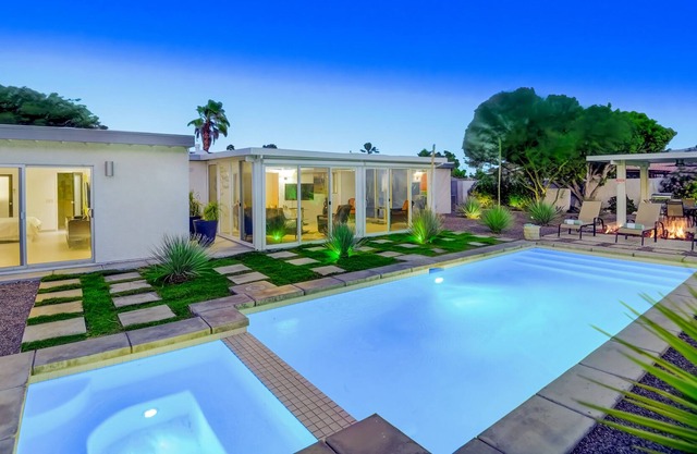 Mountain Views & Private Backyard Pool with Spa | Updated Gem Near Downtown