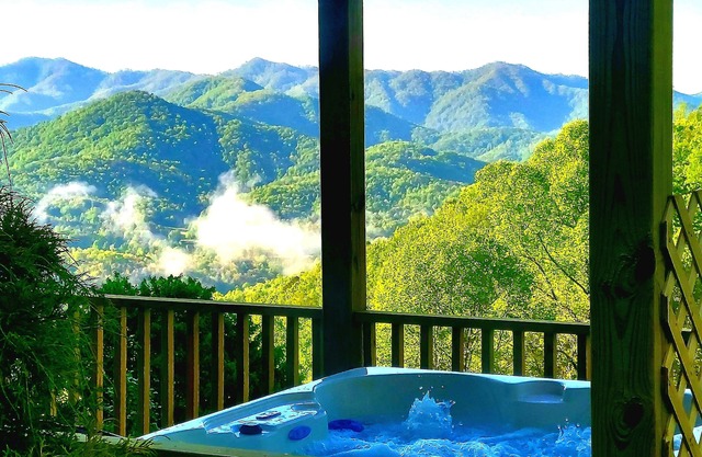 Mtn Top Cabin/Incredible Views/Cathedral Ceilings/WIFI/Hot Tub