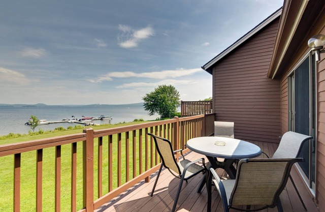 Mtn Views & Pool Access: Lake Memphremagog Condo!