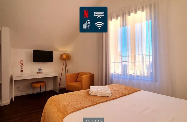 MyStay - Seasons en el centro de la ciudad con Wifi y netflix