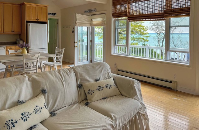 Mystic Bay Lakefront Beach House.