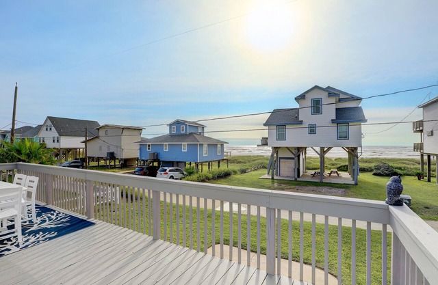 Namaste Here is ready for you to experience relaxing views & sounds of the Gulf.
