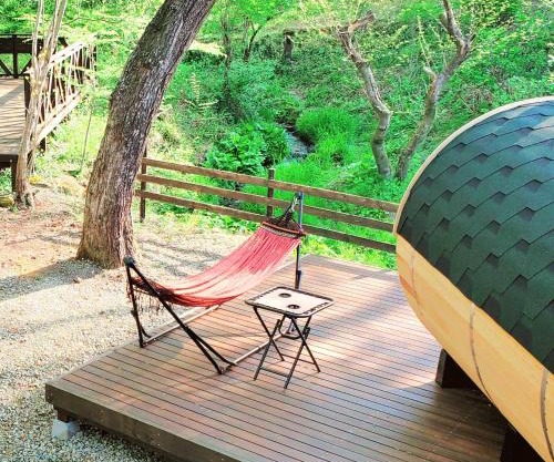 NASU terrace MANA 森のバレルサウナとBBQグリル