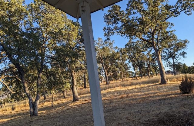 Natural clay tennis court 80 acres near Hogan lake.