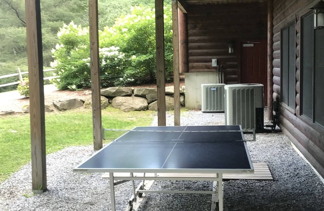 Otis woodlands retreat by Brook in Berkshires