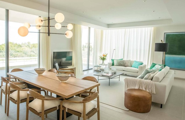 New, contemporary and modern residences.