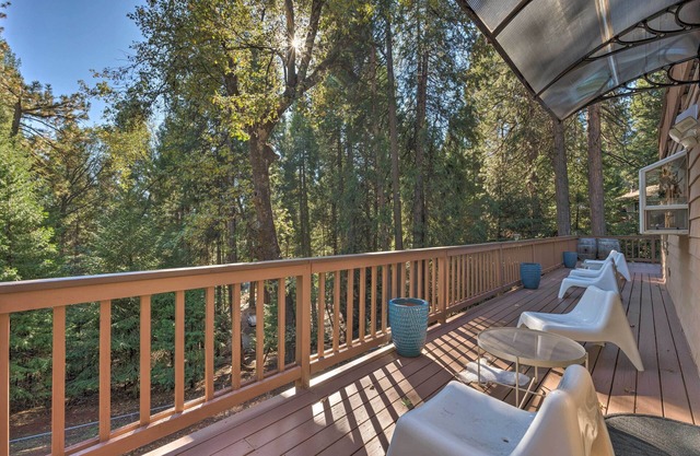 Near Hiking Trails: Cabin w/ Deck in Pioneer!
