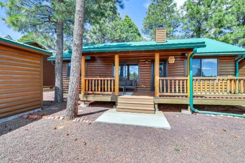 Near Lakes and Trails Pet-Friendly Cabin in Arizona