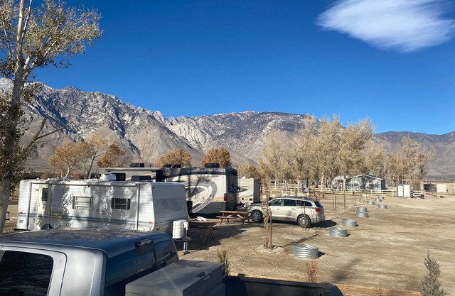 Near Mt. Whitney Lakeside RV site#14 Lake Olancha