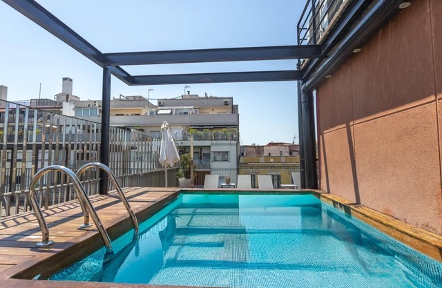 In der Nähe des Picasso-Museums mit Pool 3 Zimmer 8 Personen - kostenloses WiFi