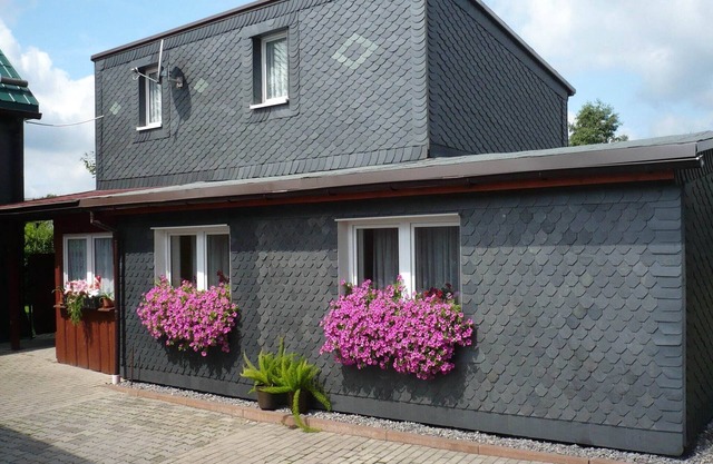Ferienhaus mit Garten