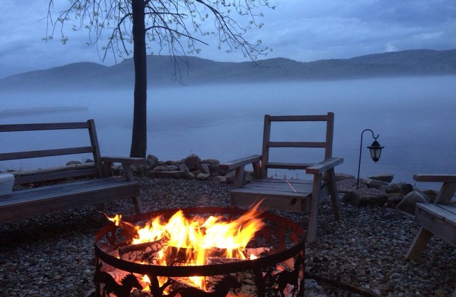 Ruhe und Erholung Camp nie verlassen