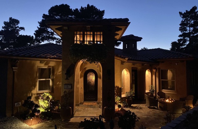 New 2,638 sf custom built Tuscan Style home in Pebble Beach.