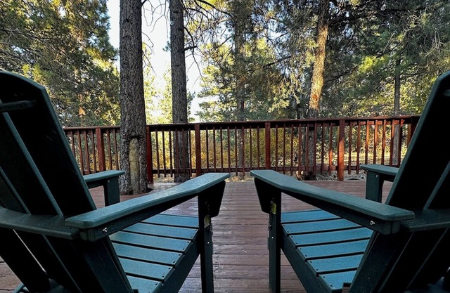 Bear Nest - 2 Bedrooms 1 Bath Fireplace BBQ Deck Adjacent to National Forest