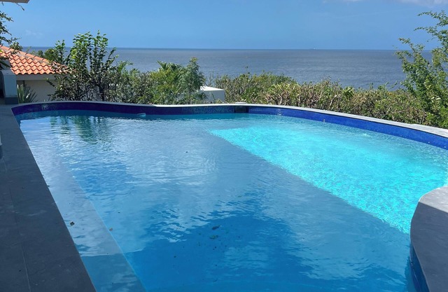 NEW 270 Ocean View Villa-5 bedrooms,4 baths,Full AC-Pool-4 Min. Walk to Beach.