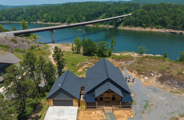 New! 4 Bed 3 Bath Greers Ferry Lakefront Home with Private Playground!