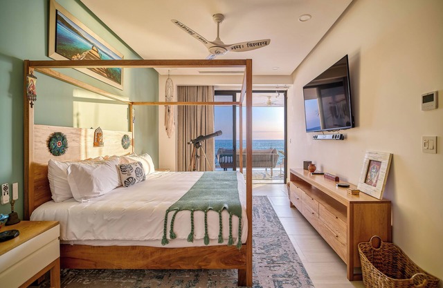 NEW Apartment with the better front view sea , in charming Bucerías