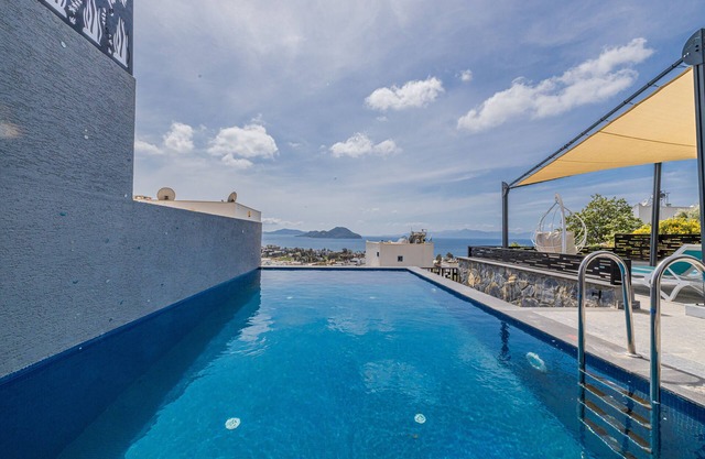 New Bodrum Spacious Modern Villa Private Pool , Wifi,bbq, Panoramic Views