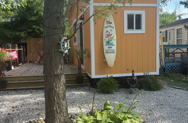 NEW BUILD Tiny Home “The Surf Shack” on Middle Bass