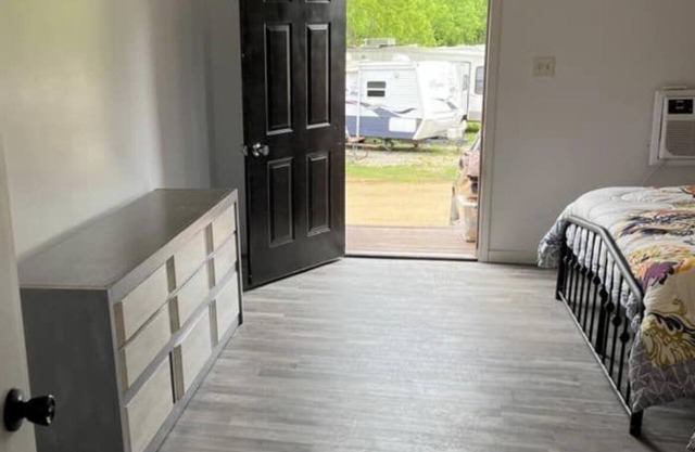 New cabin located on the jacks fork river front.
