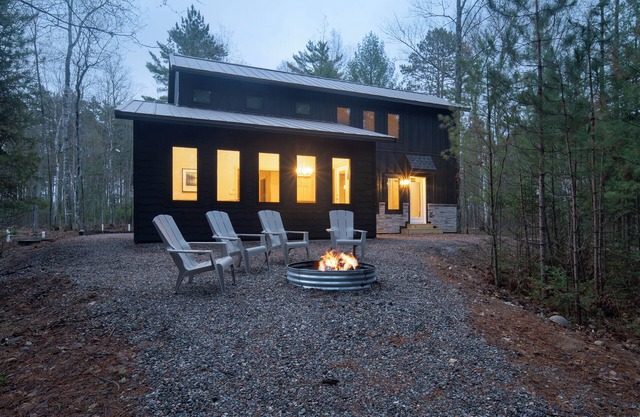 New Construction on private, lakefront in the Northwoods!