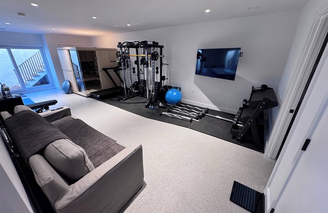 New construction, 4-bedroom house with, fitness room in lovely Bridgehampton