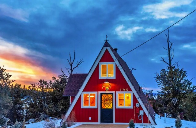 NEW Cozy Owl A-Frame: Cabin with Epic Mountain Views Featured on HGTV