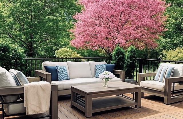 NEW DECK! Private 1 Acre Family Friendly Home - Heated Pool, Home Office & Gym