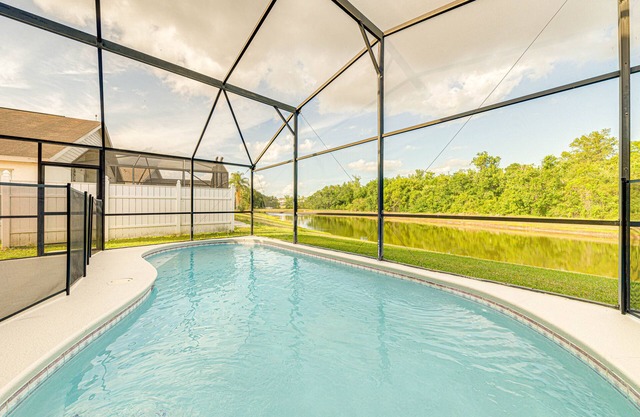 New! Disney Vacation Oasis! Lake View & Heated Pool.