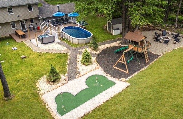 NEW! Dream House- Relax & Play! Heated Salt Water Pool, Hot Tub, Game Room