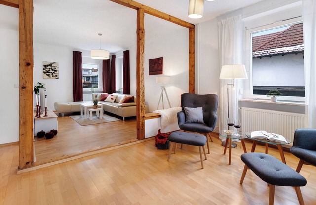 Neue Ferienwohnung ‘Ankerplatz‘ mit Südbalkon und WLAN