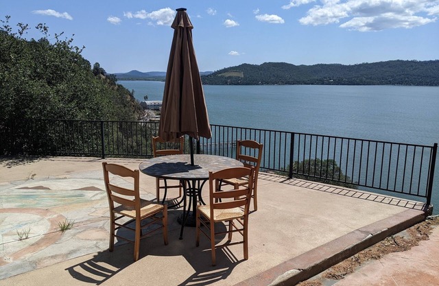 NEW! Private residence with a huge patio and spectacular views of Clearlake