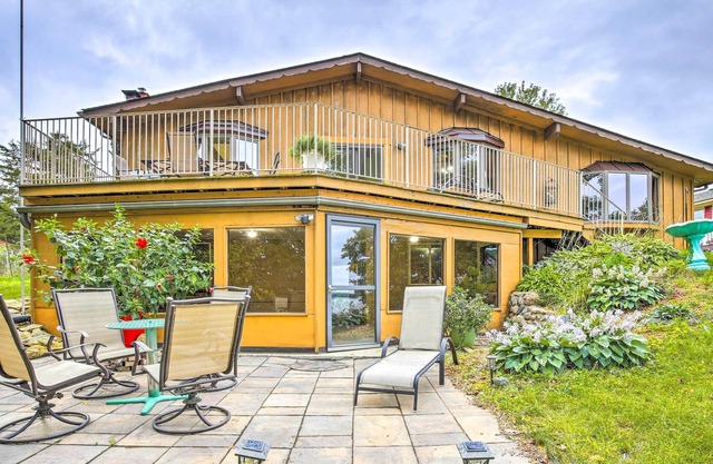 NEW! Lakefront Cleveland Home w/ Covered Hot Tub!