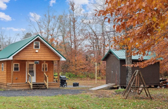 NEW LISTING! Cozy Private Cabin on Snowmobile Trail by RedAwning