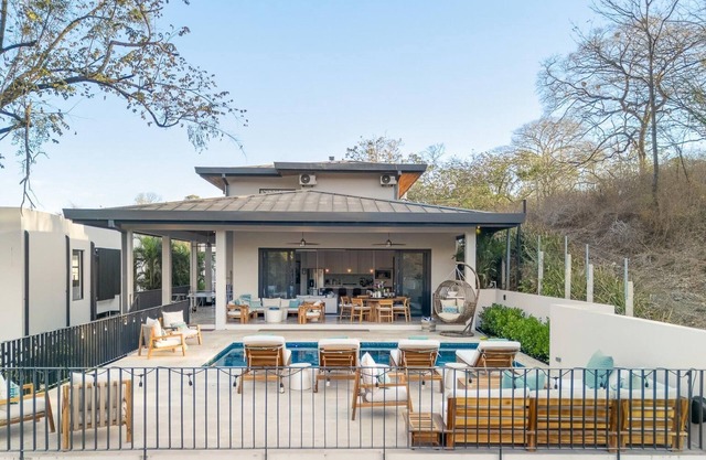 New Listing!.Elegant 5BR Villa with Pool and walk to the beach.