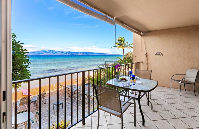 New Listing! Oceanfront 2bd bliss with a view
