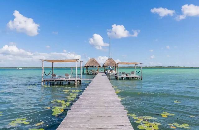 New Listing! PRIVATE HUT @Bacalar 7 Colors Lagoon 50% OFF