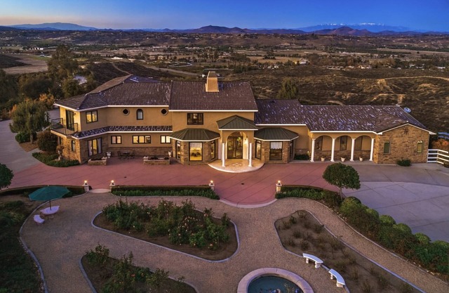 New Listing Promo! French Country Luxury Estate Pool Mansion in Temecula's Wine Country 25 Acres