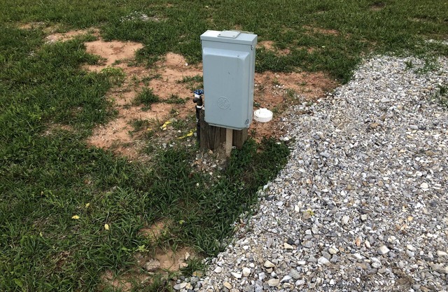 NEW LISTING! RV spot with water, sewer and 30 or 50 electric hookups available