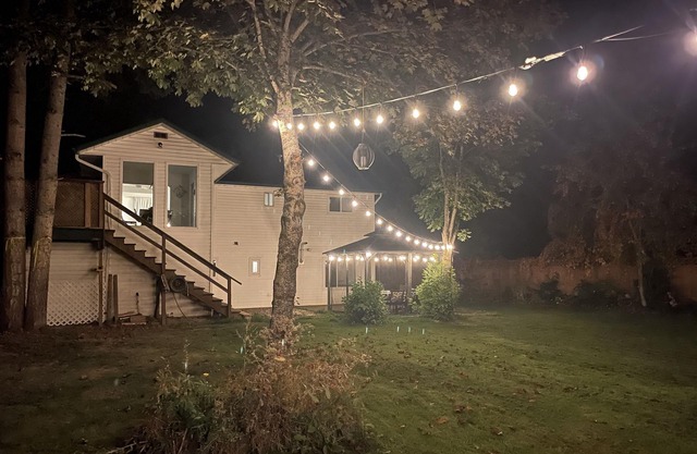 NEW LISTING! Stylish home with a private backyard only 600 steps to Shuswap Lake