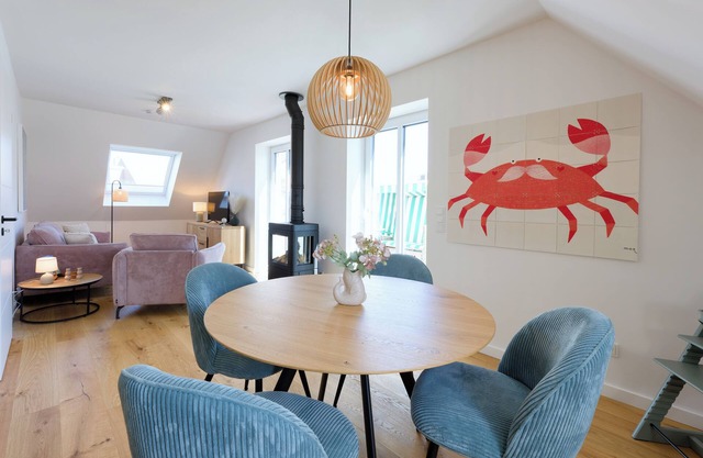NEU Lüttje Stuuv - gemütliche Ferienwohnung mit Sauna und Gaskamin