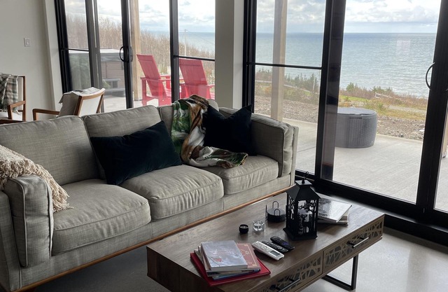 New Modern Oceanfront Home with Year-round Hot Tub