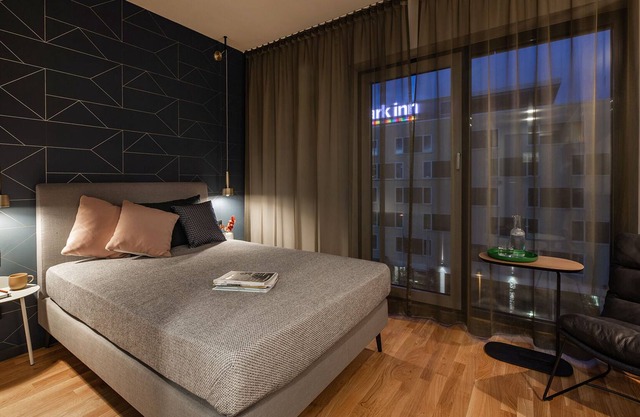 Design-Serviced-Apartment Frankfurt Airport,XTRA SMART 23 qm, Free WiFi,Langzeit