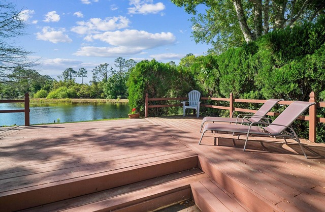 NEW! Pondside Perch - Your Waterfront Retreat