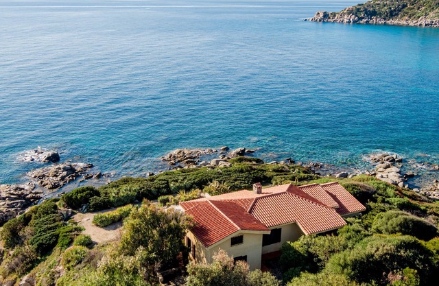 Neue Immobilie - Villa Delle Stelle: einzigartige Lage am Meer - 180° Meerblick