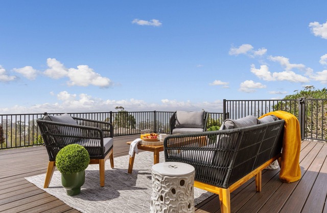 NEW! Serene Oceanview Escape with Expansive Deck