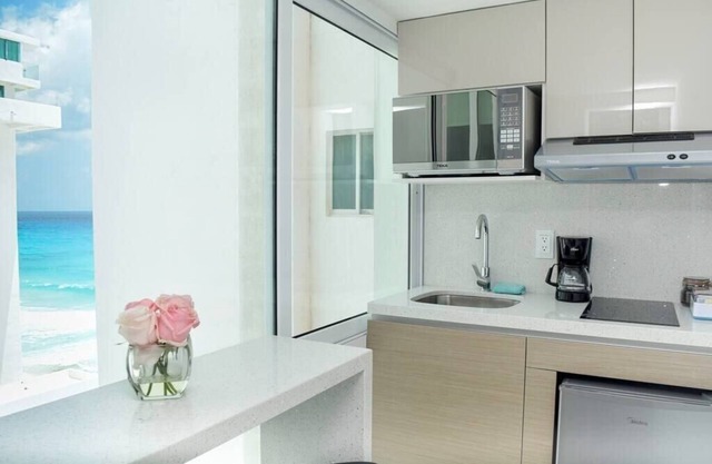 New Studio at the beach, side ocean view