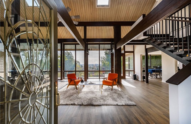 NEW! This Mid-century modern estate home with forever views.