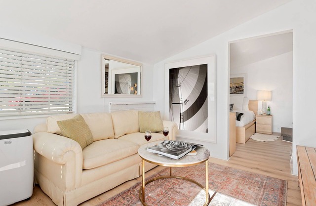 NEW to the Market – Sweet Summerland Sail – 1 BD – Walk to Beach, Restaurants, and Shops!